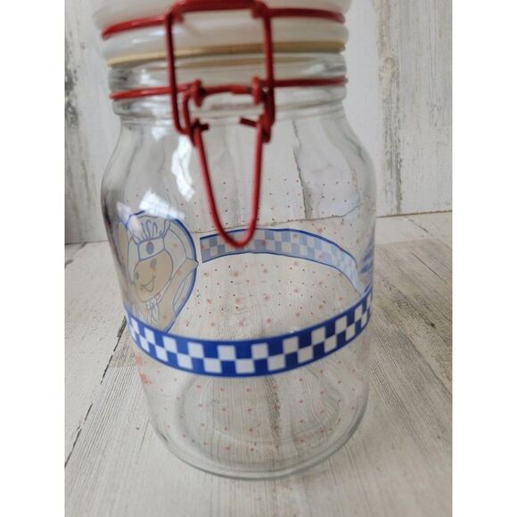 Vintage poppin' fresh Pillsbury Doughboy container jar home decor - Picture 5 of 14